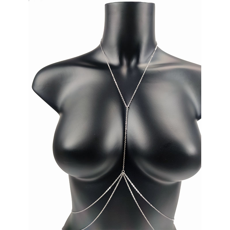 Body Jewelry Sexy Chest Chain  - Body Jewelry Luxury บทวิจารณ์และราคา