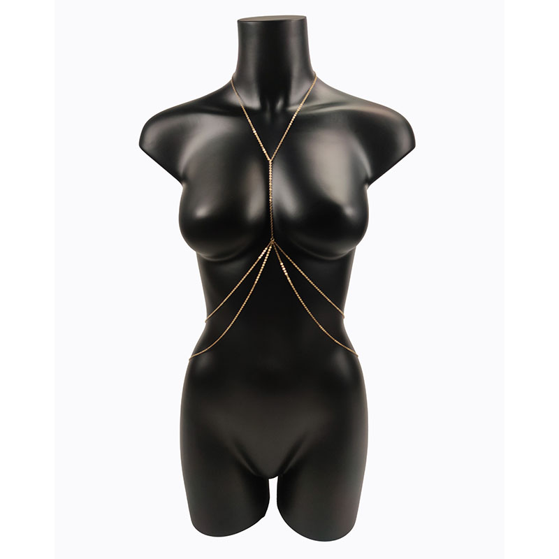Body Jewelry Sexy Chest Chain  - Body Jewelry Luxury บทวิจารณ์และราคา