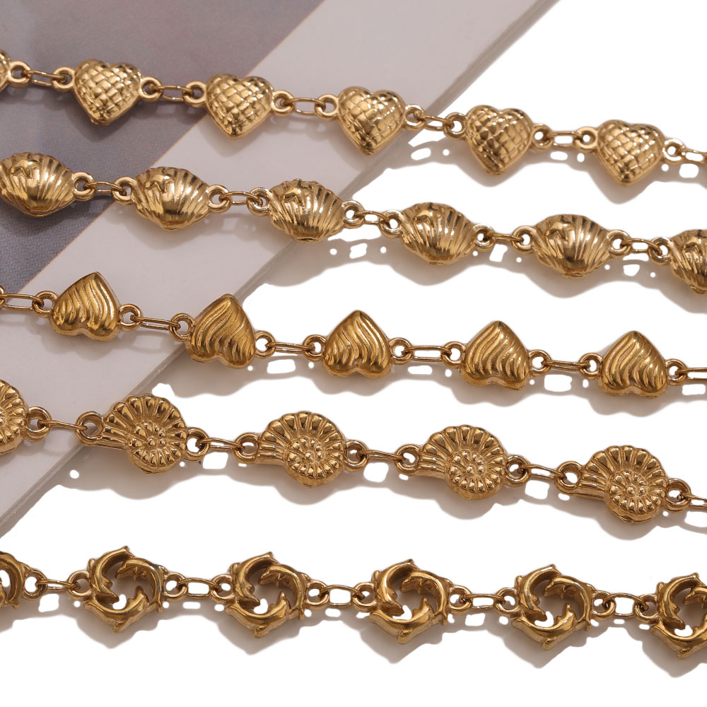1M PVD Gold Stainless Steel He - Body Jewelry Gold บทวิจารณ์และราคา