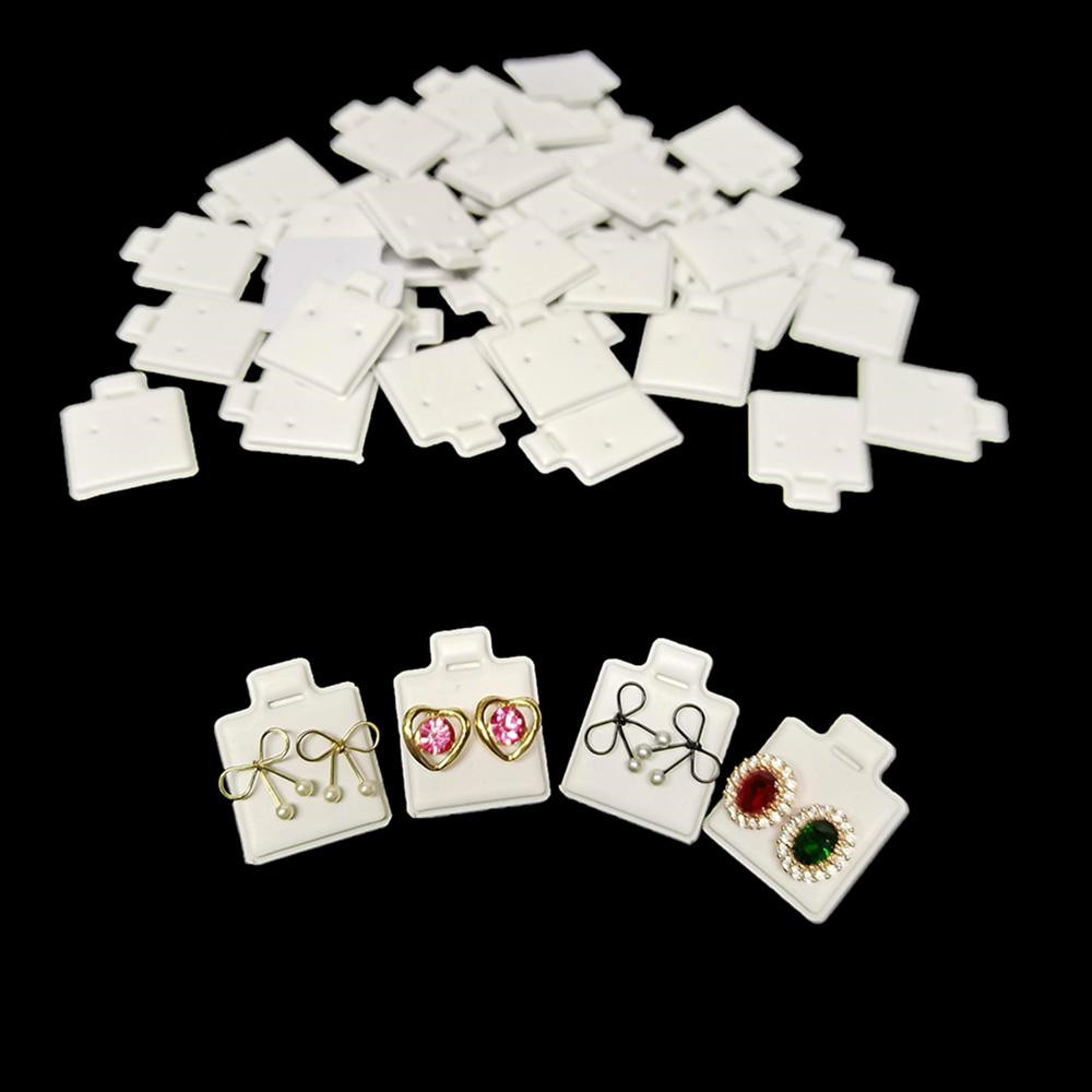 100pcs/bag Ear Studs Holder Wh - Body Jewelry Display บทวิจารณ์และราคา
