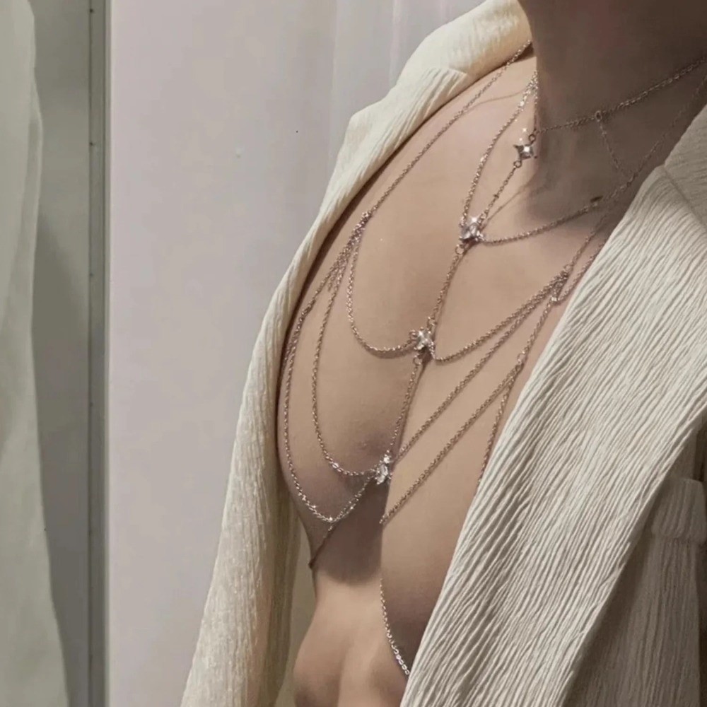 Body Jewelry Glitter Rhineston - Body Jewelry Gold บทวิจารณ์และราคา
