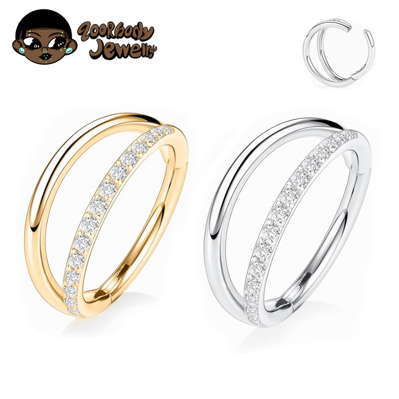 ASTM F136 Titanium 16G Moon No - Zoor Body Jewelry บทวิจารณ์และราคา