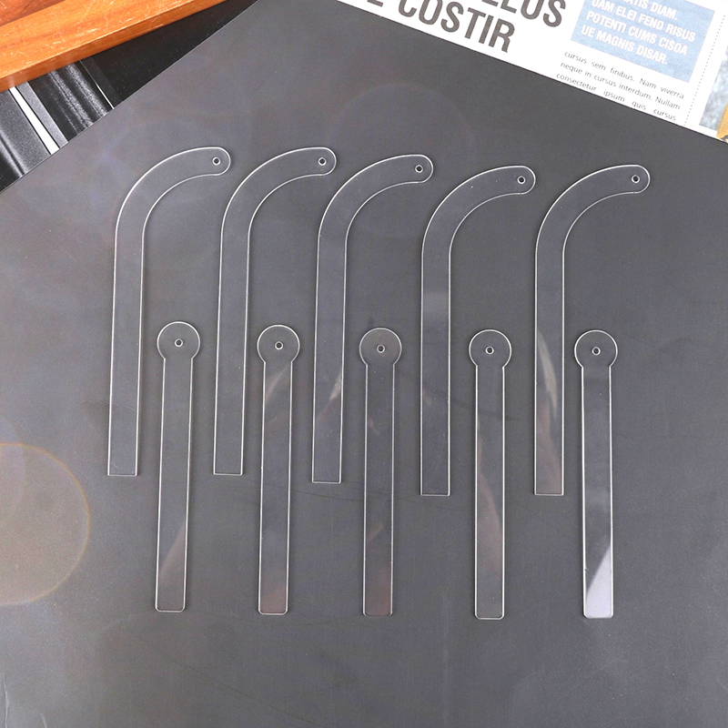 1/5Pcs Clear Acrylic Earring D - Body Jewelry Display บทวิจารณ์และราคา