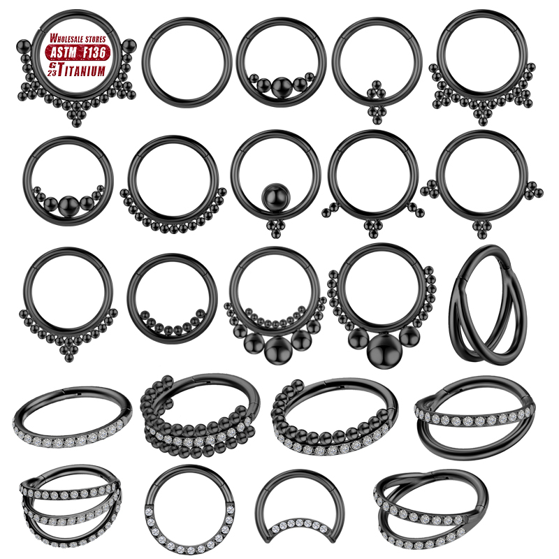 F136 Titanium Piercing Black N - Zoor Body Jewelry บทวิจารณ์และราคา