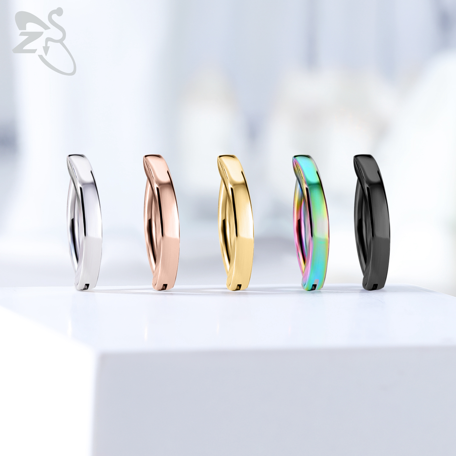 ZS 1 PC 14G/16G Stainless Stee - Zs Body Jewelry บทวิจารณ์และราคา