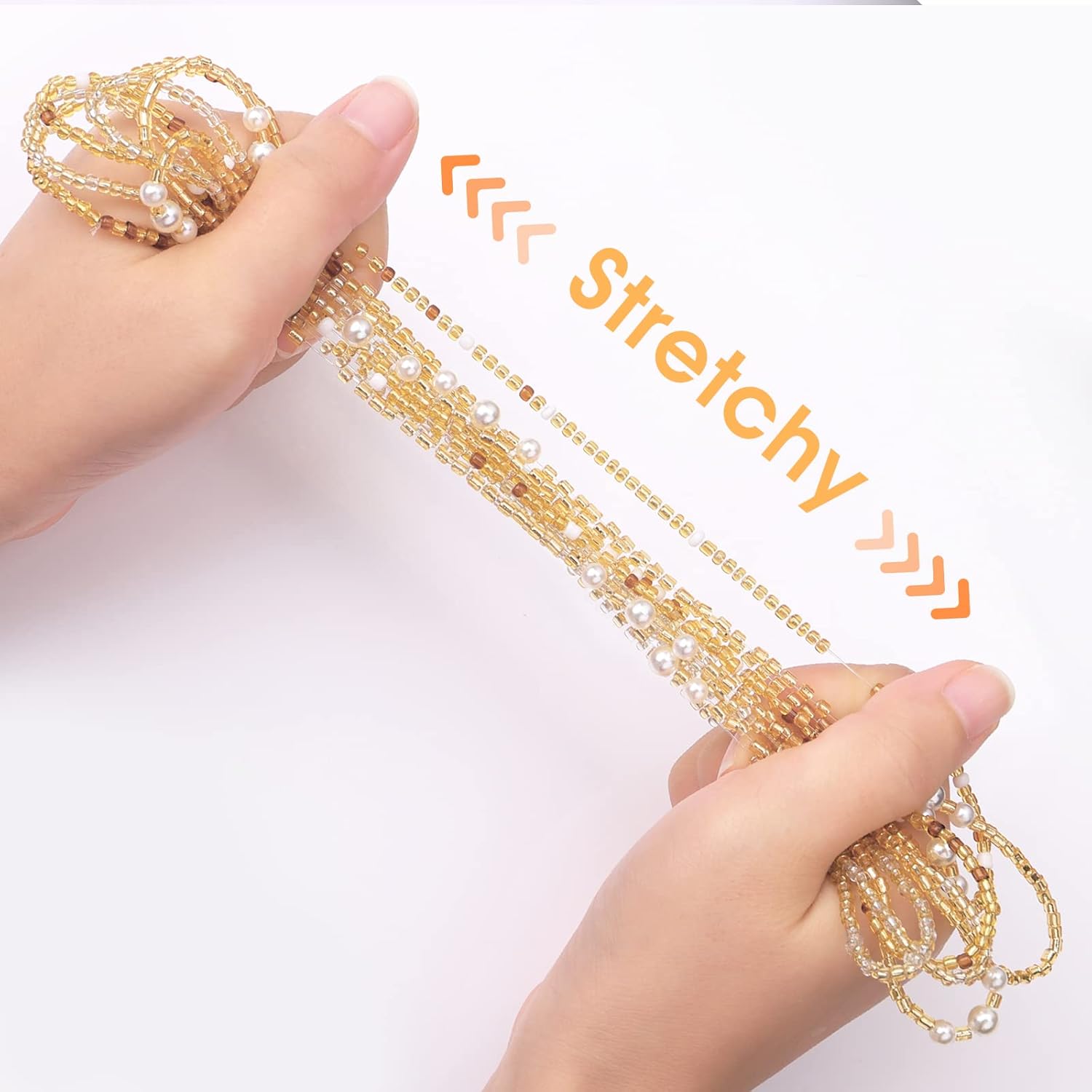 Waist Beads for Women Belly Be - Body Jewelry Gold บทวิจารณ์และราคา
