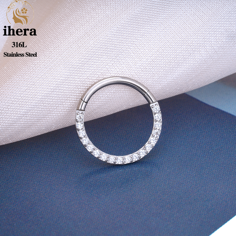 1/10PCS Stainless Steel Nose R - Body Jewelry And Earrings บทวิจารณ์และราคา