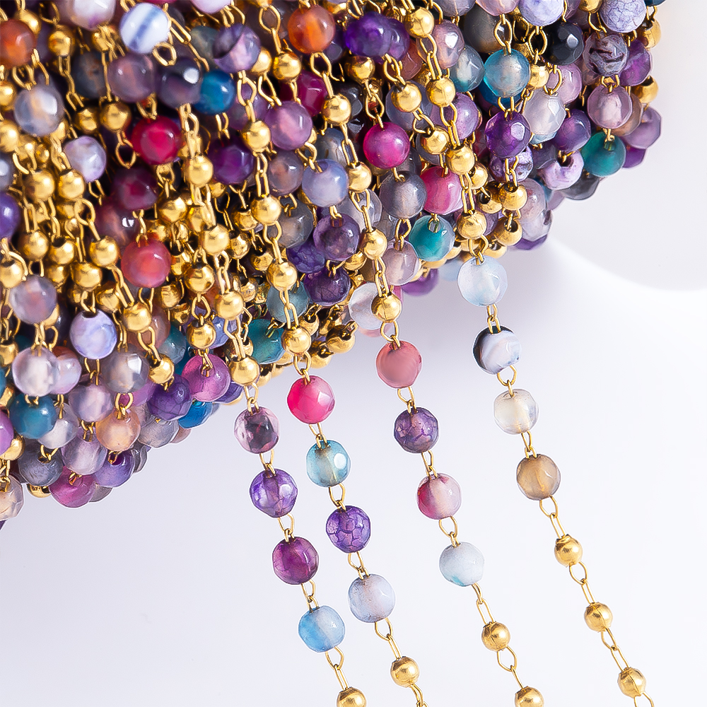 0.5M 1M Stainless Steel Colore - Body Chain Jewelry บทวิจารณ์และราคา