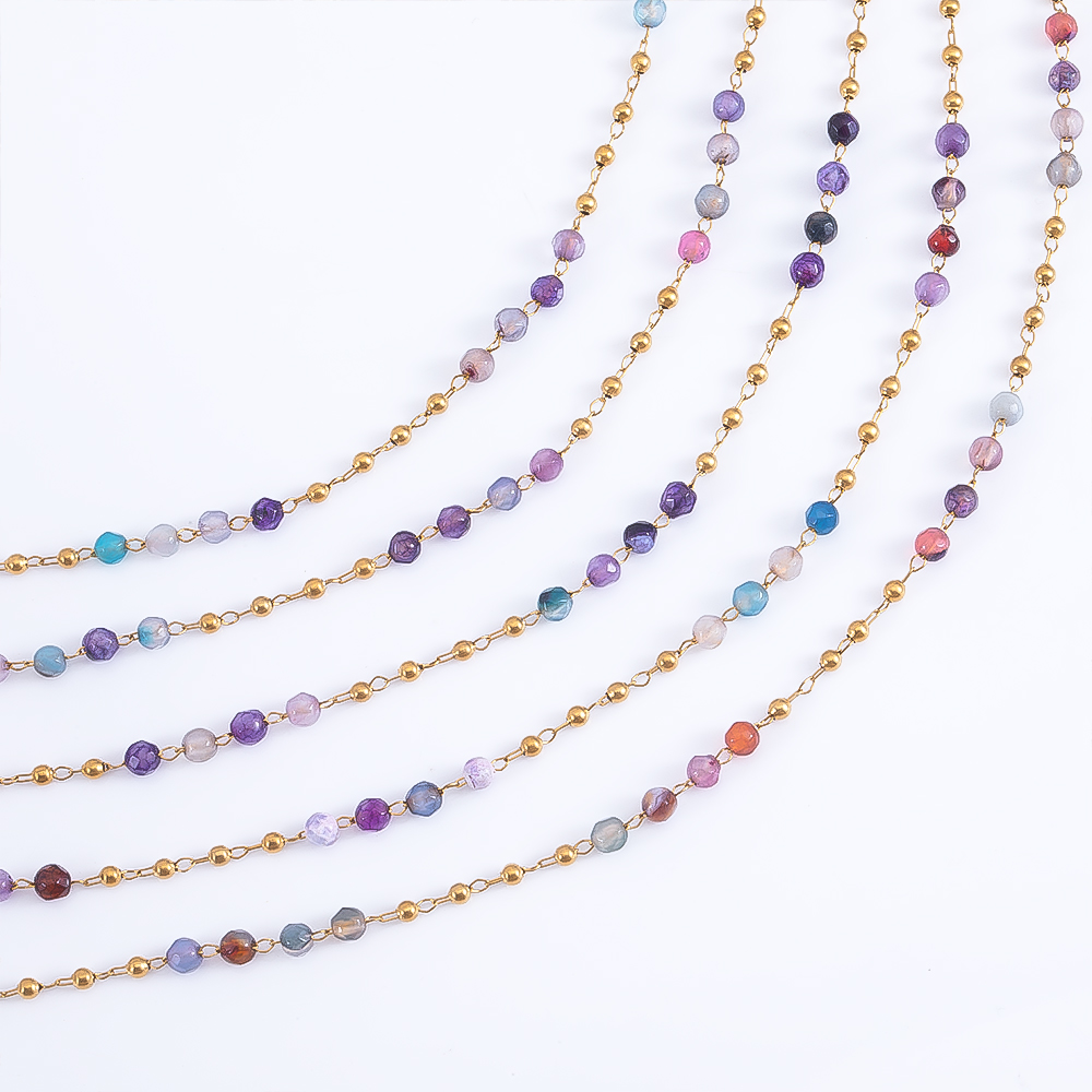 0.5M 1M Stainless Steel Colore - Body Chain Jewelry บทวิจารณ์และราคา