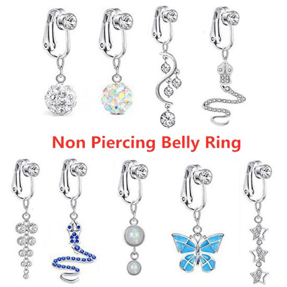 Beach Accessories Non Piercing - Body Jewelry And Earrings บทวิจารณ์และราคา