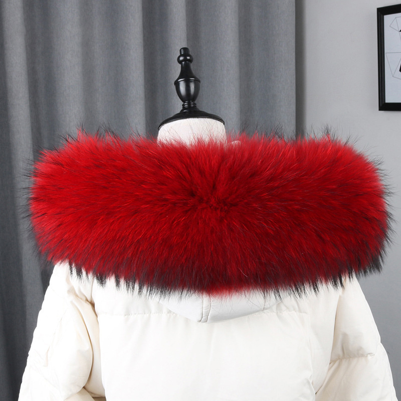 100% Real Fur Collar Coat Wint - Body Jewelry Luxury บทวิจารณ์และราคา