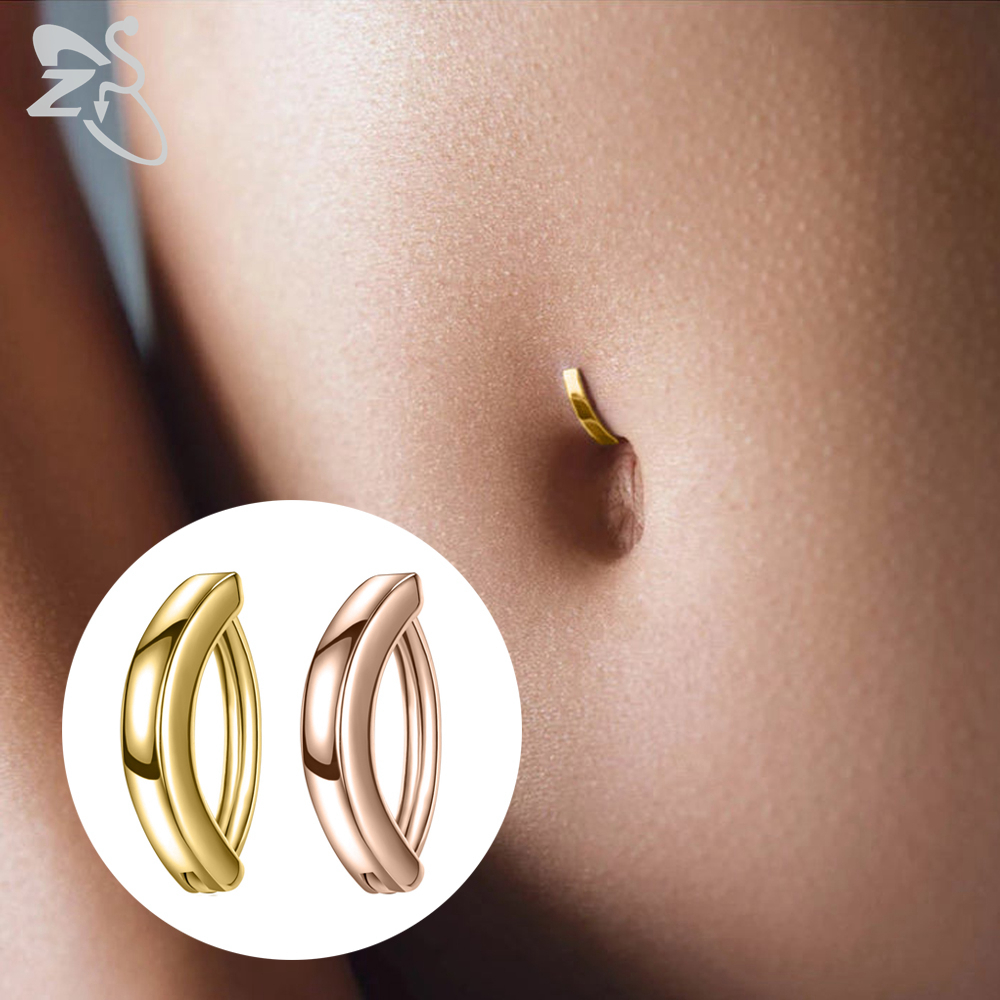 ZS 1 PC Gold Color 14K 925 Sil - Zs Body Jewelry บทวิจารณ์และราคา