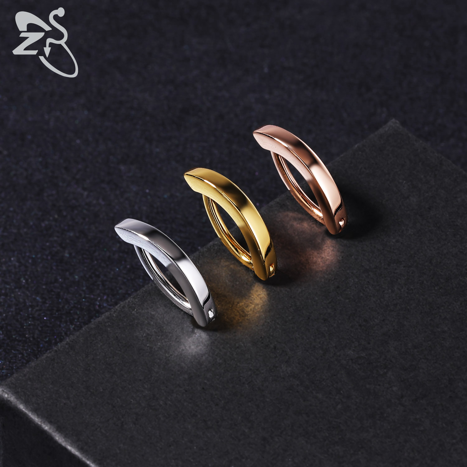 ZS 1 PC Gold Color 14K 925 Sil - Zs Body Jewelry บทวิจารณ์และราคา