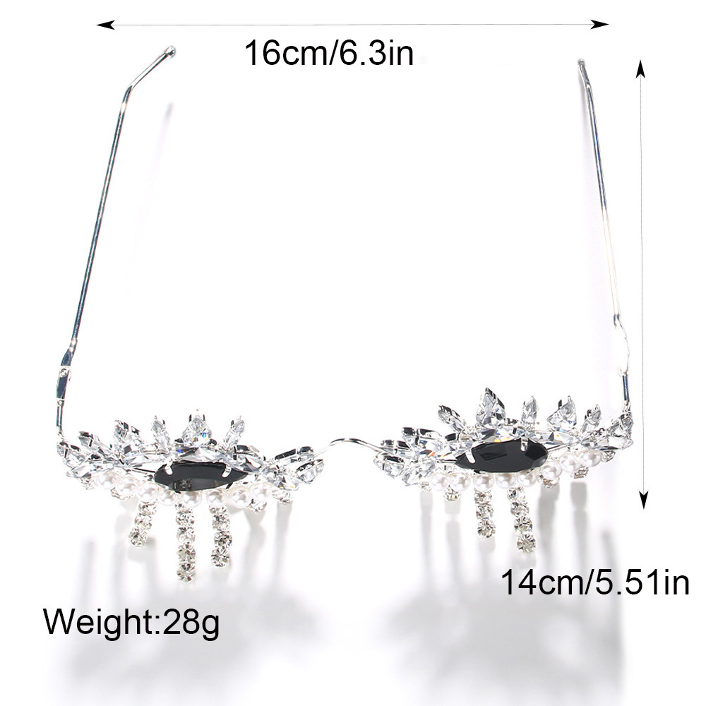 Stonefans Tassel Glasses Frame - Body Jewelry Luxury บทวิจารณ์และราคา