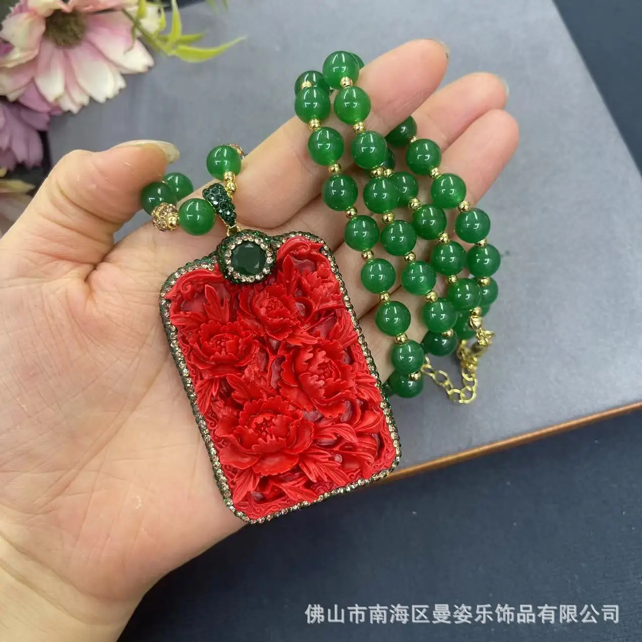 New peony flower red brand sky - Body Jewelry Brands บทวิจารณ์และราคา