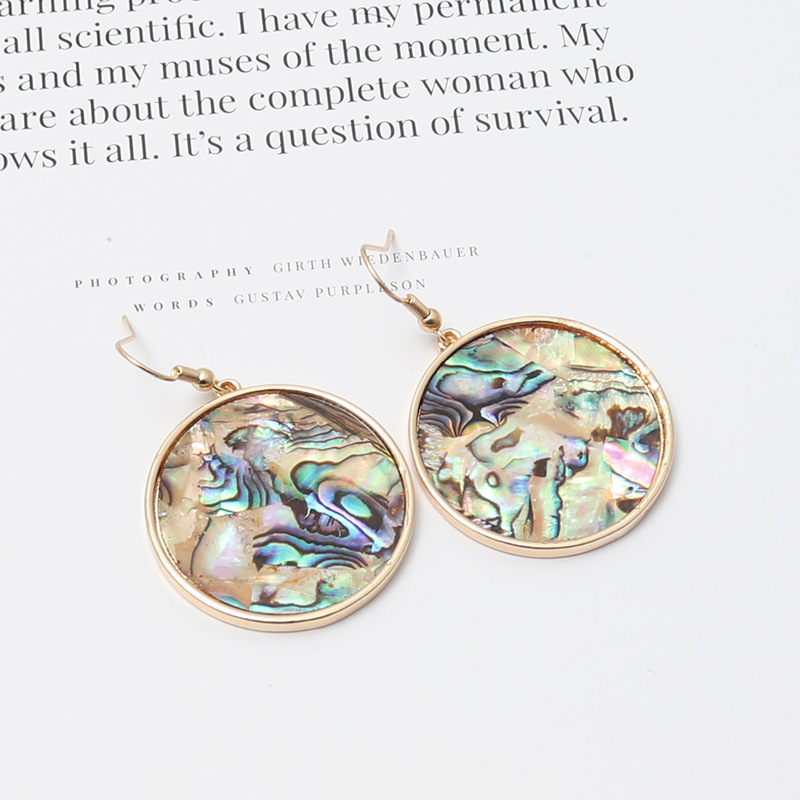 Big Round Abalone Shell Paper  - Body Jewelry Brands บทวิจารณ์และราคา