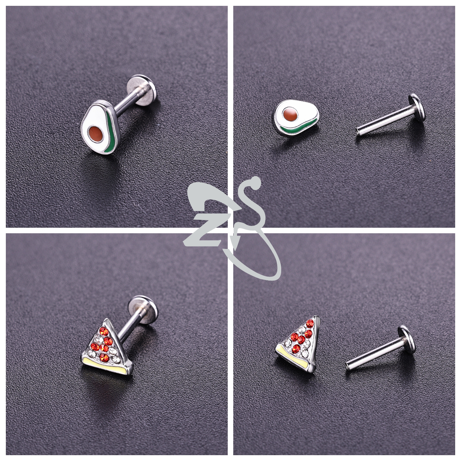 ZS 1 PC 16G/18G Stainless Stee - Zs Body Jewelry บทวิจารณ์และราคา