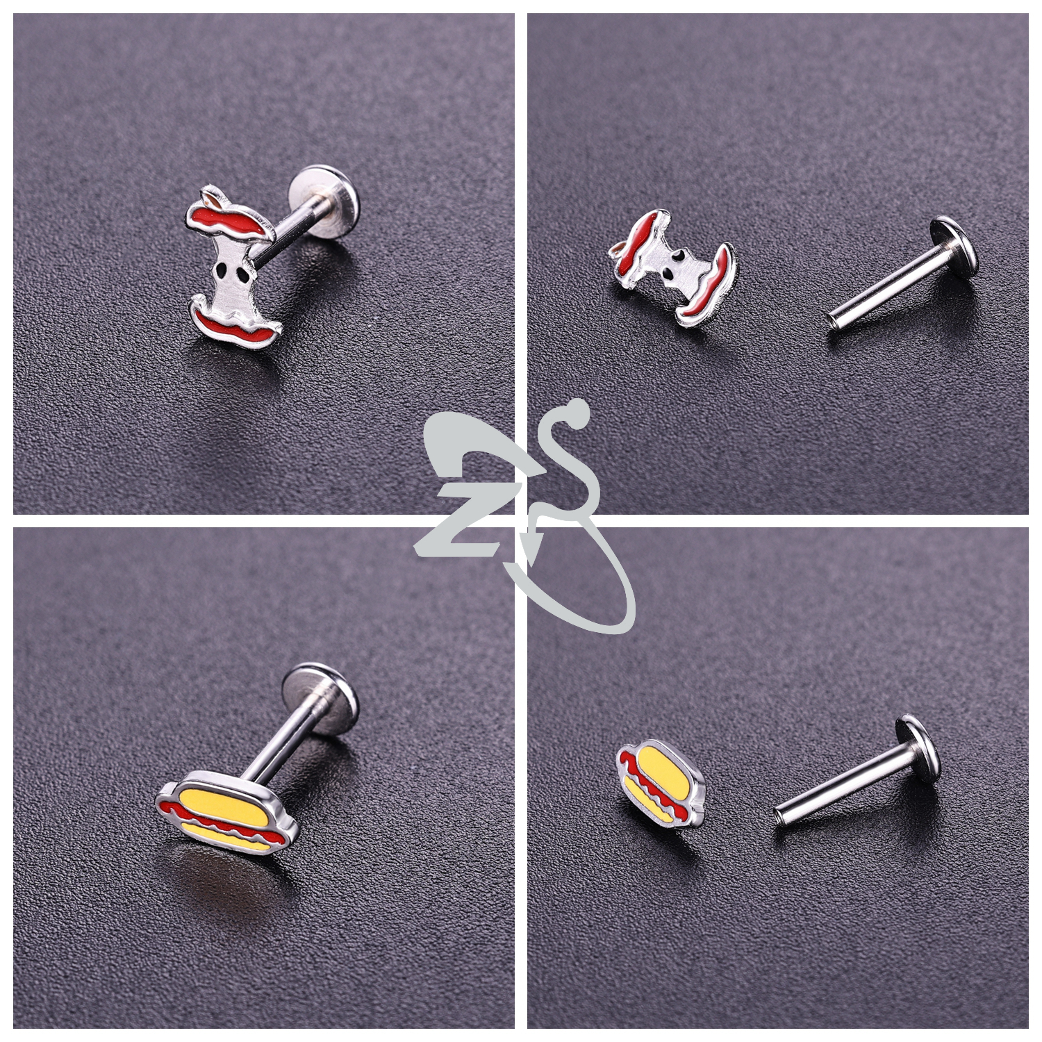 ZS 1 PC 16G/18G Stainless Stee - Zs Body Jewelry บทวิจารณ์และราคา