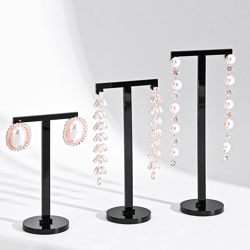 6pcs Acrylic Black/White T Sha - Body Jewelry Display บทวิจารณ์และราคา
