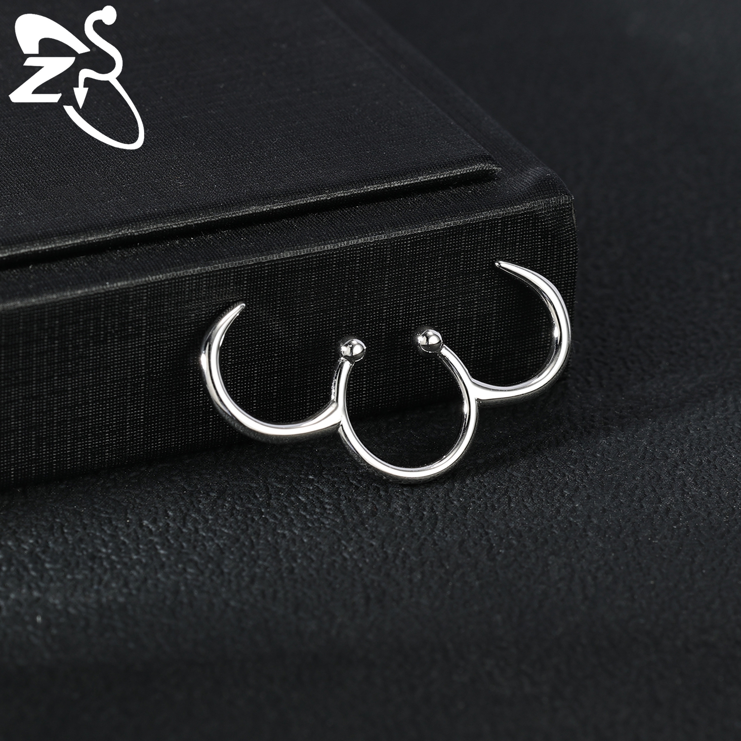 ZS 1 Piece Punk Stlye Fake Sep - Zs Body Jewelry บทวิจารณ์และราคา