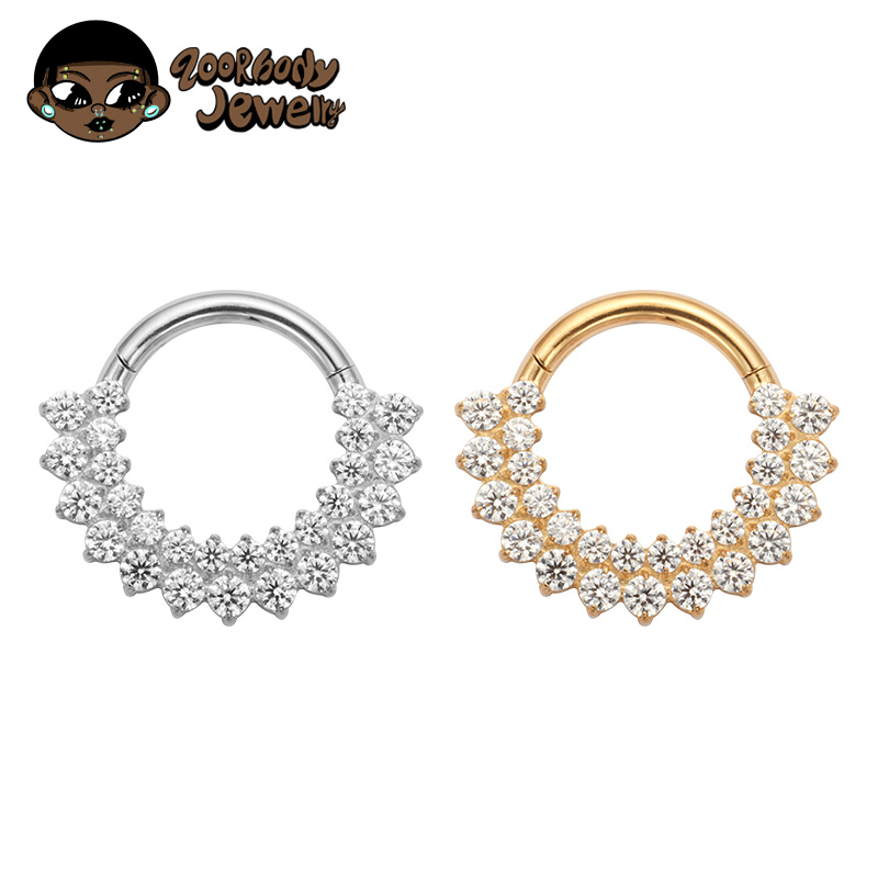 ASTM F136 Titanium Clicker Sep - Zoor Body Jewelry บทวิจารณ์และราคา