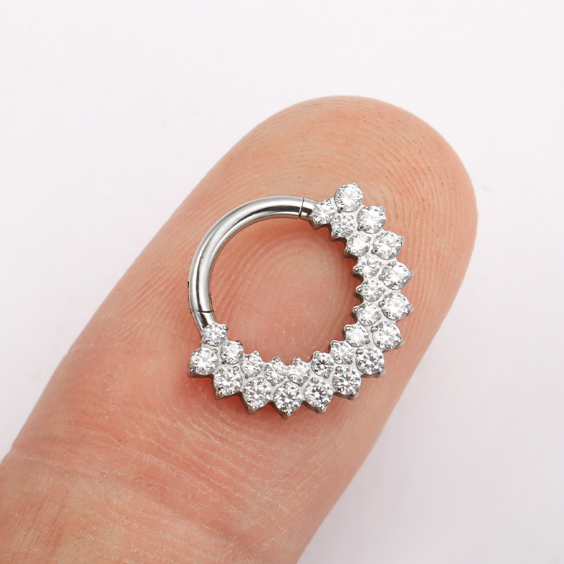 ASTM F136 Titanium Clicker Sep - Zoor Body Jewelry บทวิจารณ์และราคา