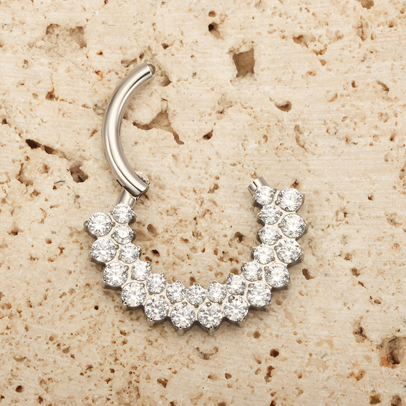 ASTM F136 Titanium Clicker Sep - Zoor Body Jewelry บทวิจารณ์และราคา