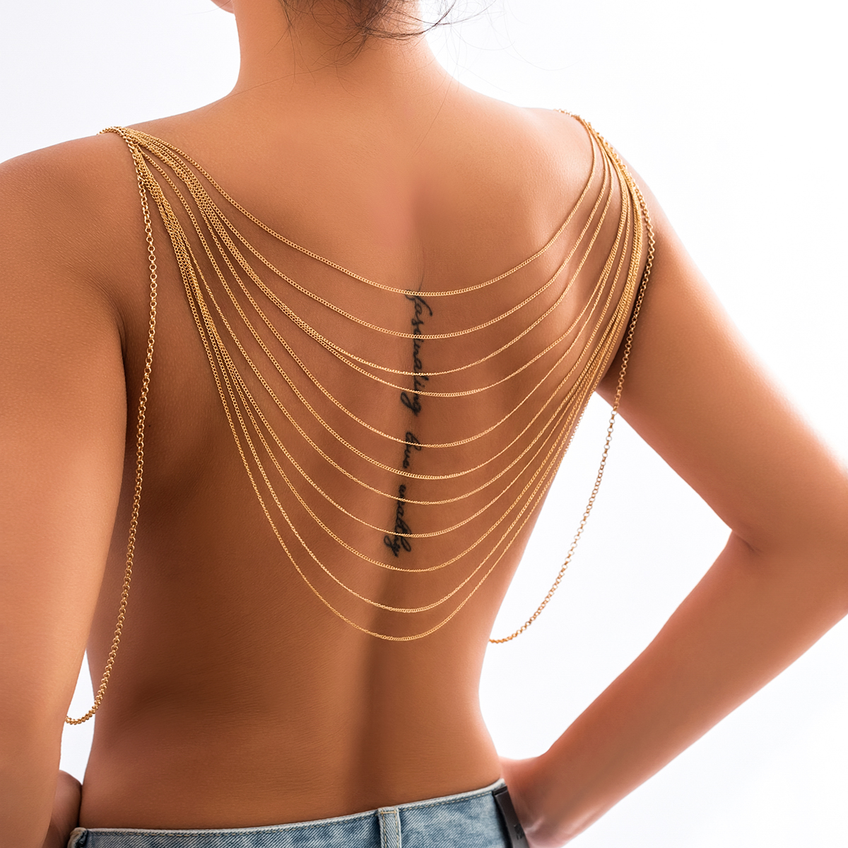IngeSight.Z Punk Multilayer Me - Body Jewelry Gold บทวิจารณ์และราคา