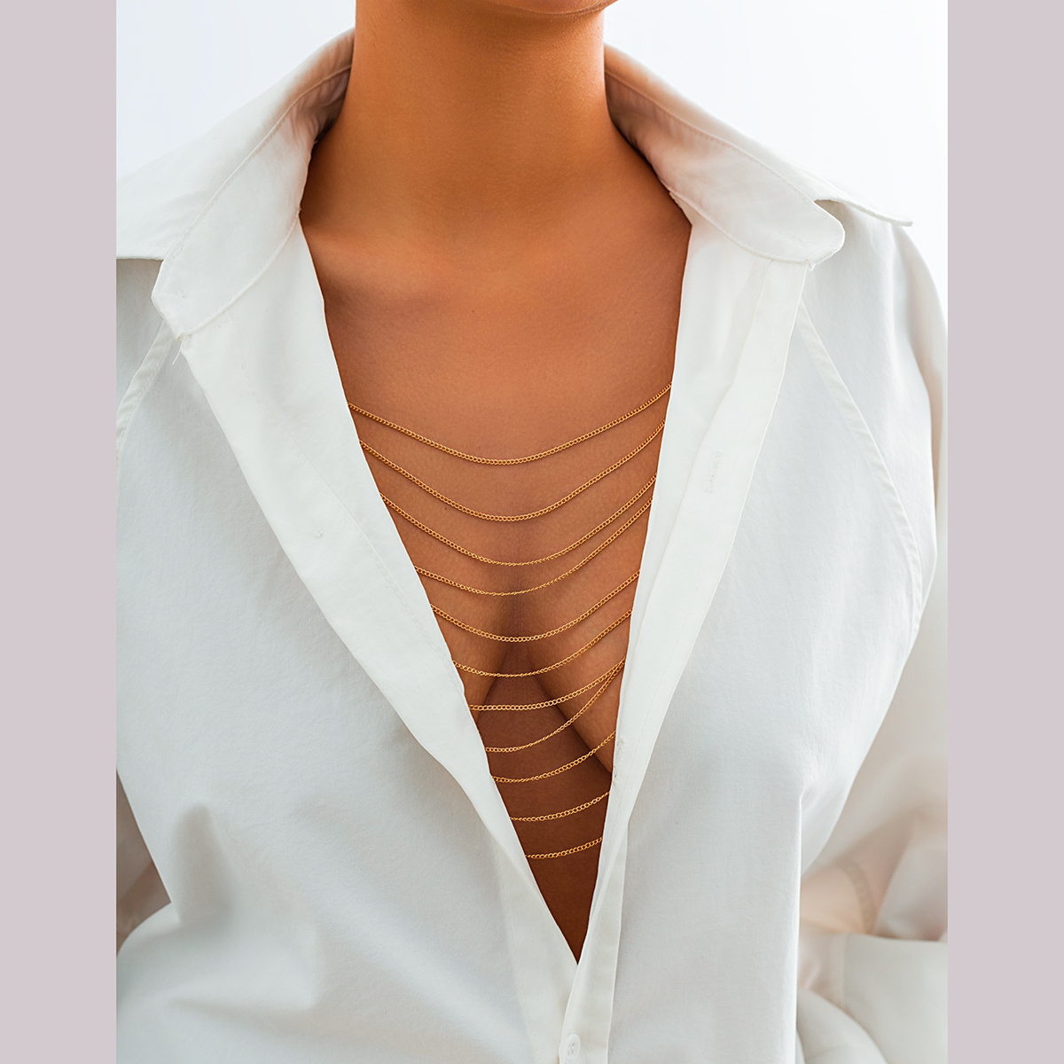 IngeSight.Z Punk Multilayer Me - Body Jewelry Gold บทวิจารณ์และราคา