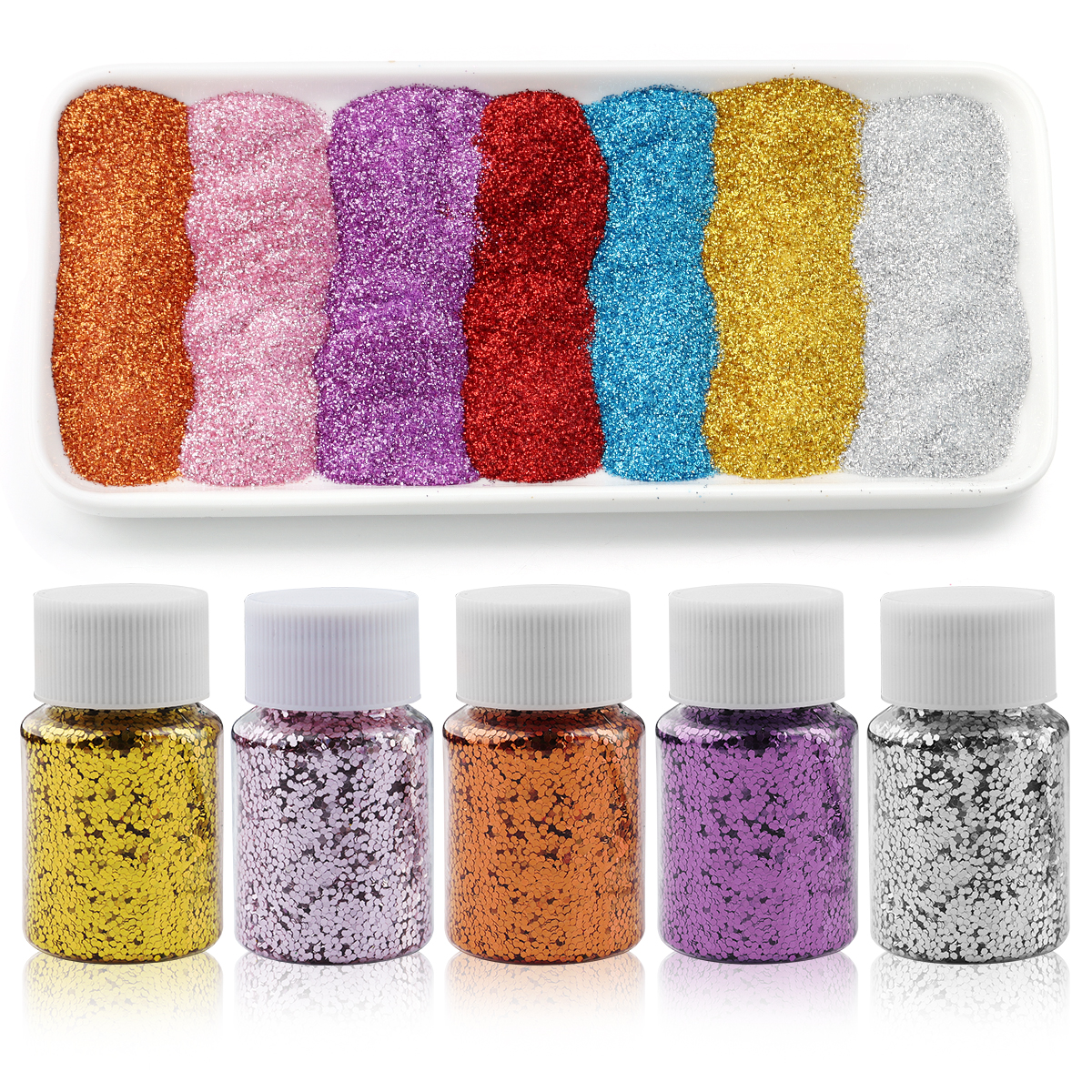 30g/Bottle Holographic Colorfu - Body Jewelry บทวิจารณ์และราคา