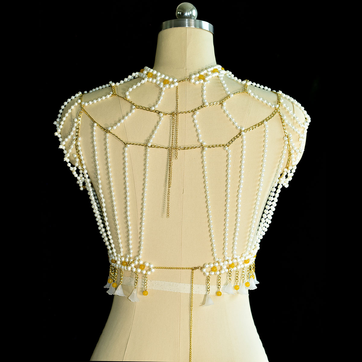 Elegant Fashion Ornate Imitati - Yellow Body Jewelry บทวิจารณ์และราคา