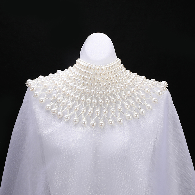 Fashion necklace pearl wedding - Body Jewelry Brands บทวิจารณ์และราคา