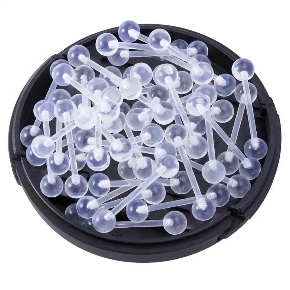 JKC Store 10pcs Acrylic Barbel - Body Jewelry Store บทวิจารณ์และราคา