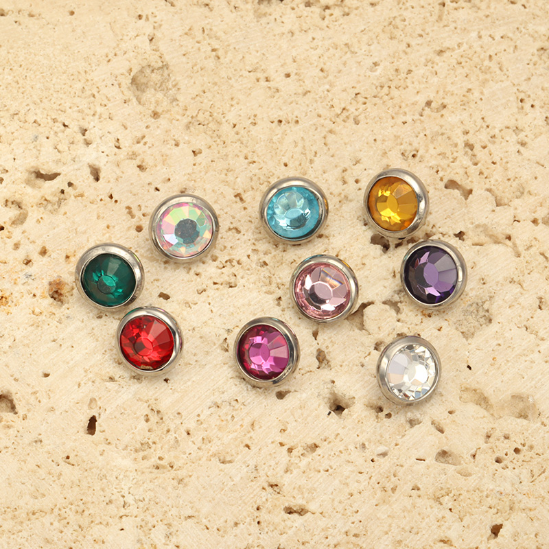 1PCS ASTM F136 Titanium Bezel  - Zoor Body Jewelry บทวิจารณ์และราคา